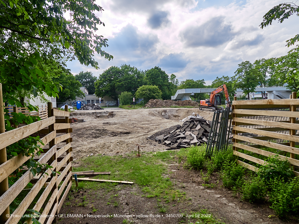02.06.2022 - Baustelle zur Mütterberatung und Haus für Kinder